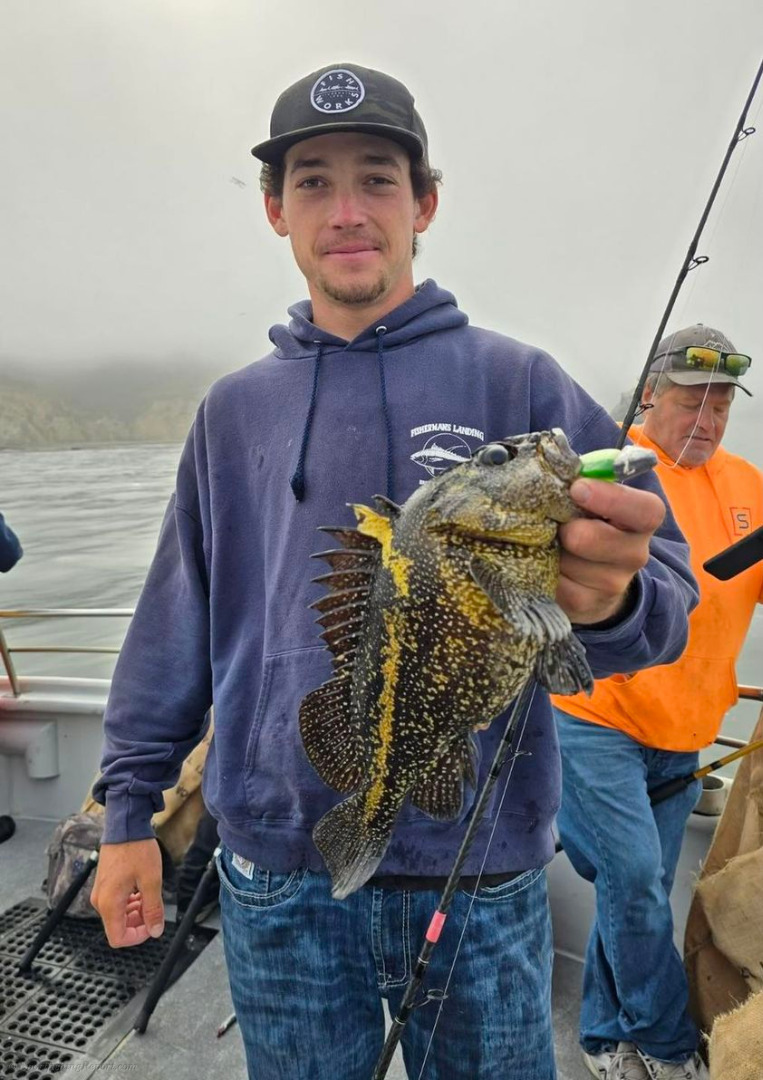 Excellent fishing aboard the Sea Wolf along the coast today