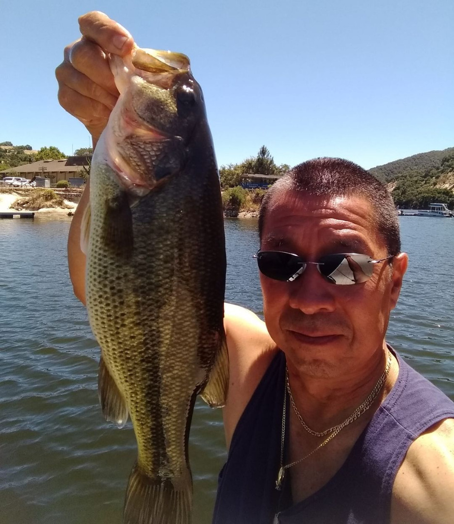 Lopez Lake Fish Report - Lopez Lake - Nice Bass off the dock - August ...