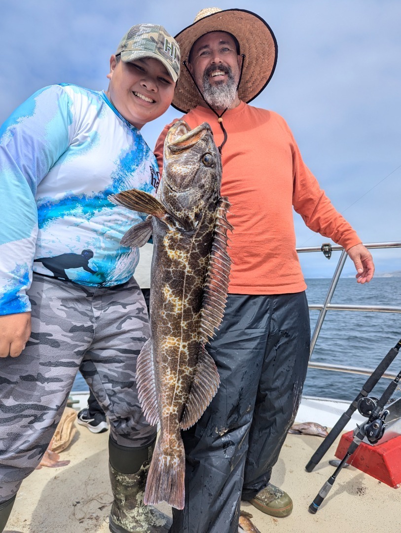 Limits of rockcod plus a dozen lingcod in the mix up to 25 pounds!