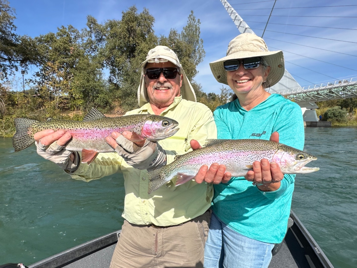 Sacramento River trout/steelhead fishing 