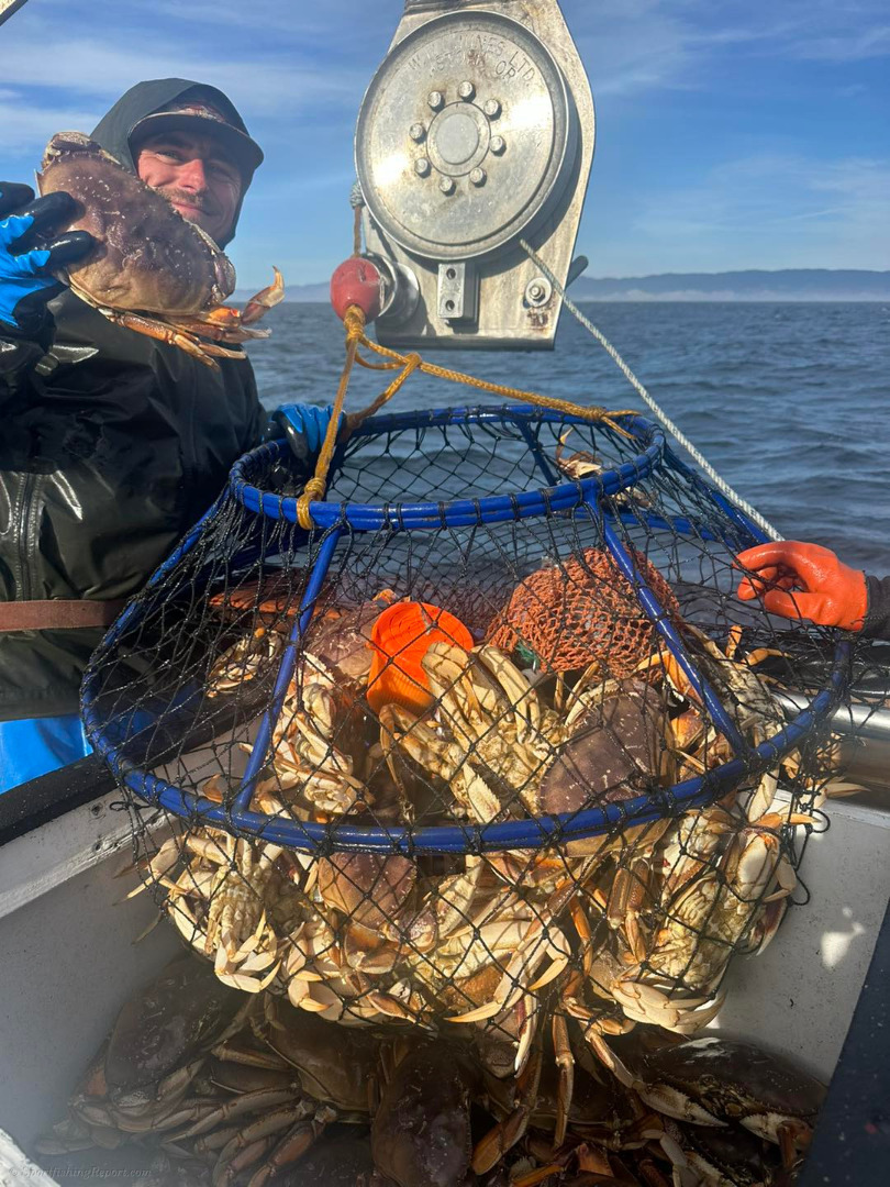 Crabbing was solid today