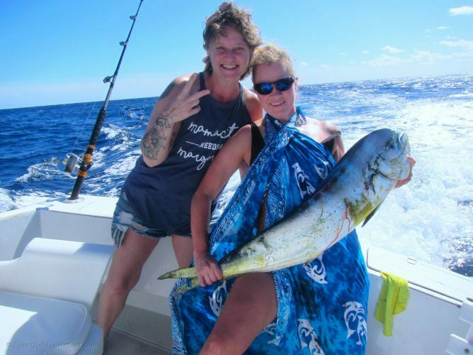 One Dorado around 20LB.