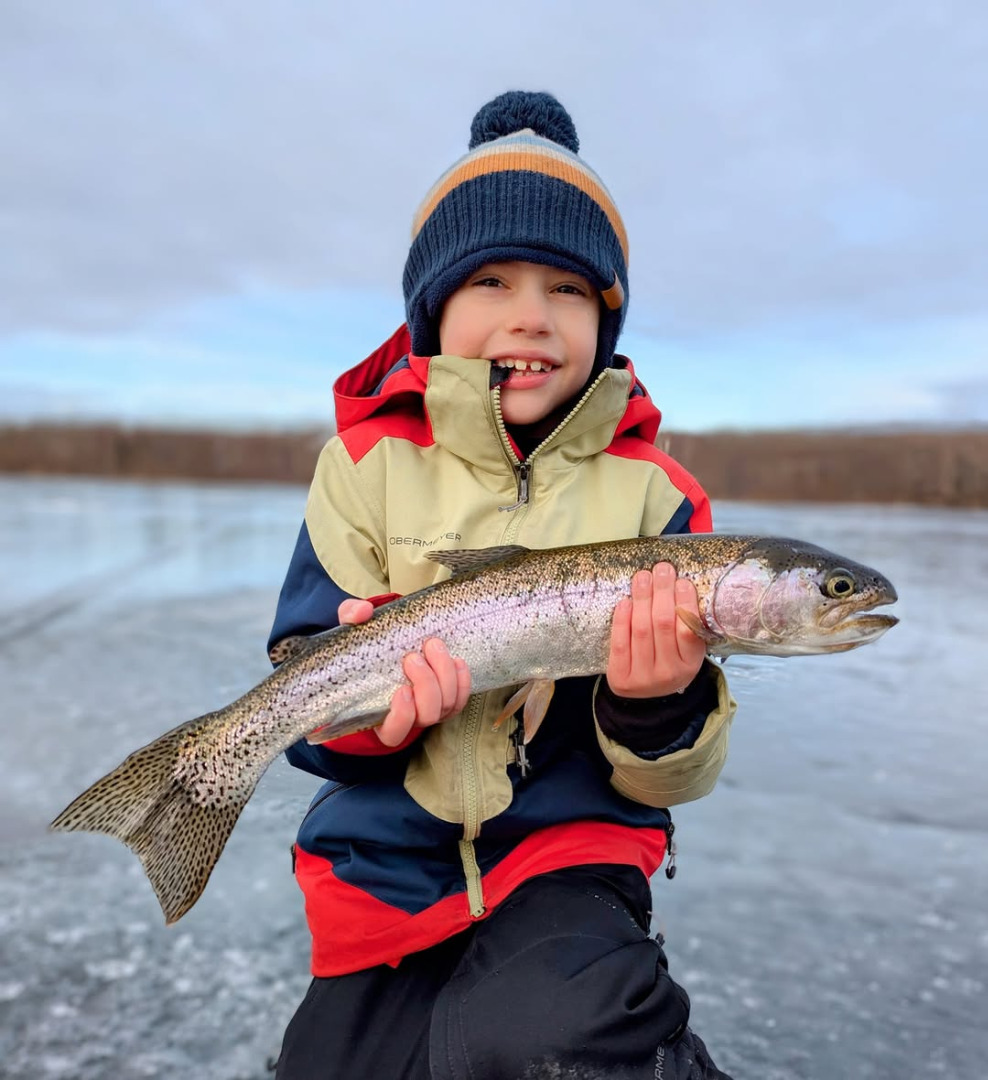 Busy Morning on The Ice