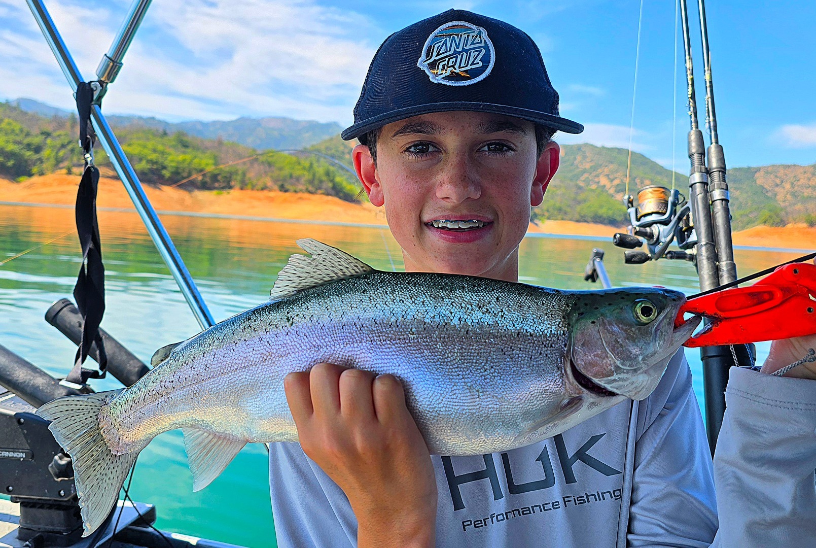 September starting out hot on Shasta Lake