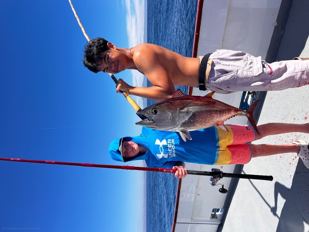 Lots of tuna offshore!