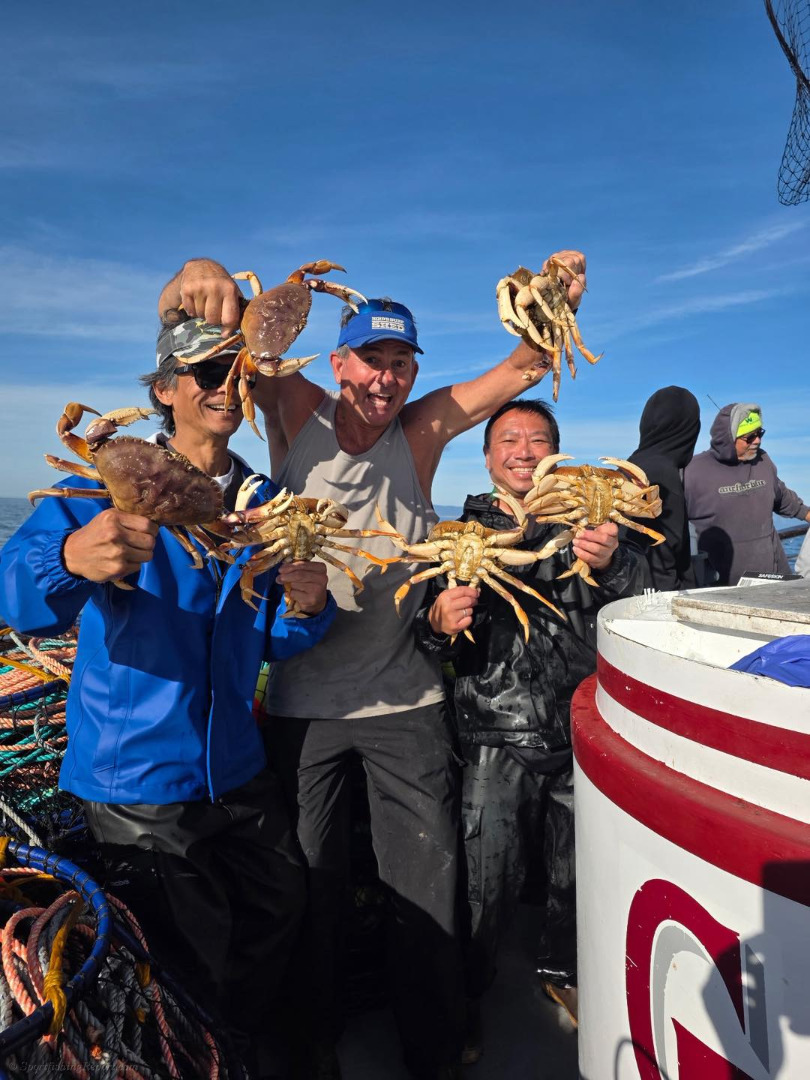 The crabbing remains excellent!