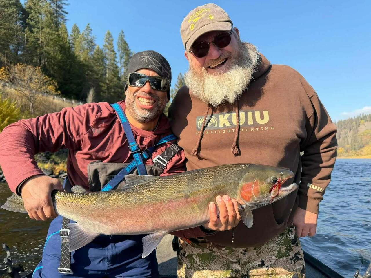 Steelhead fishing on the Clearwater River in Idaho!