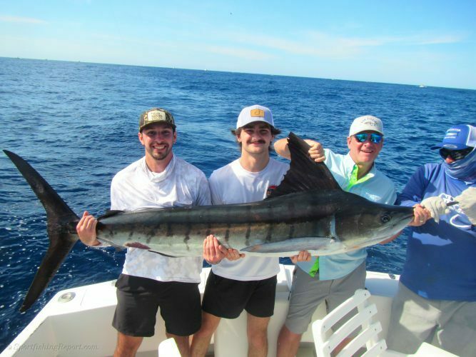  Three 110-120 LB. Striped Marlin