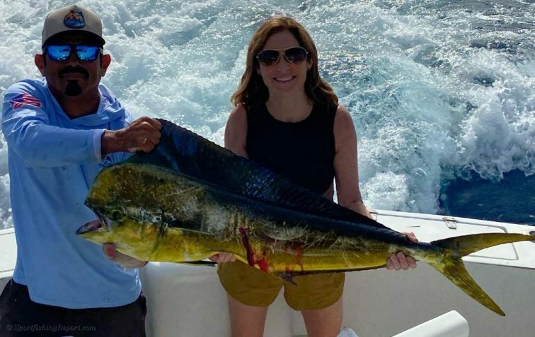 Two 30LB. Dorados, One 25LB. Wahoo and Ten Sierra Mackerel