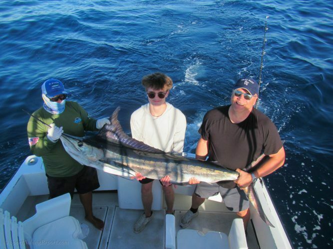 One 120 LB. Striped Marlin and One 15 LB. Dorado