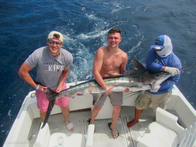  One 100 LB. Striped Marlin