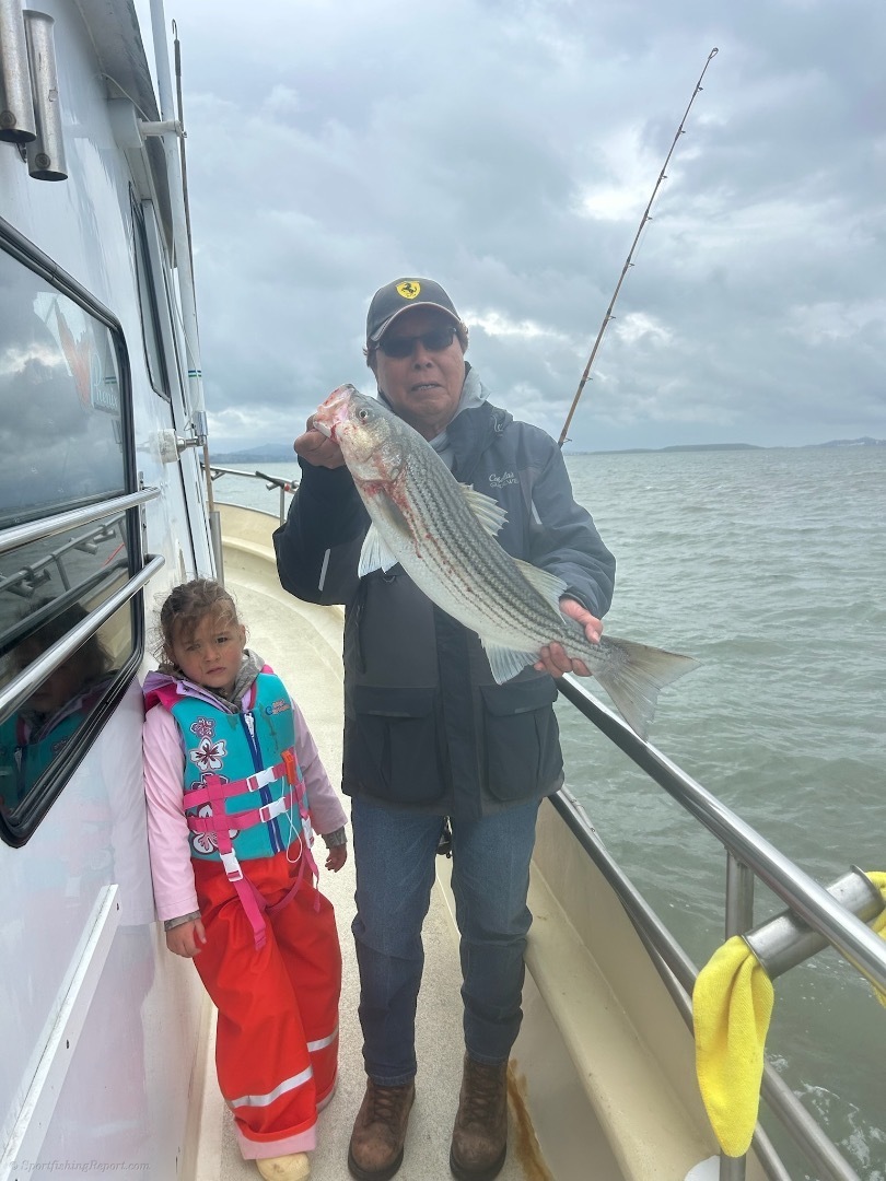 Fish per rod on Bass and 4 halibut