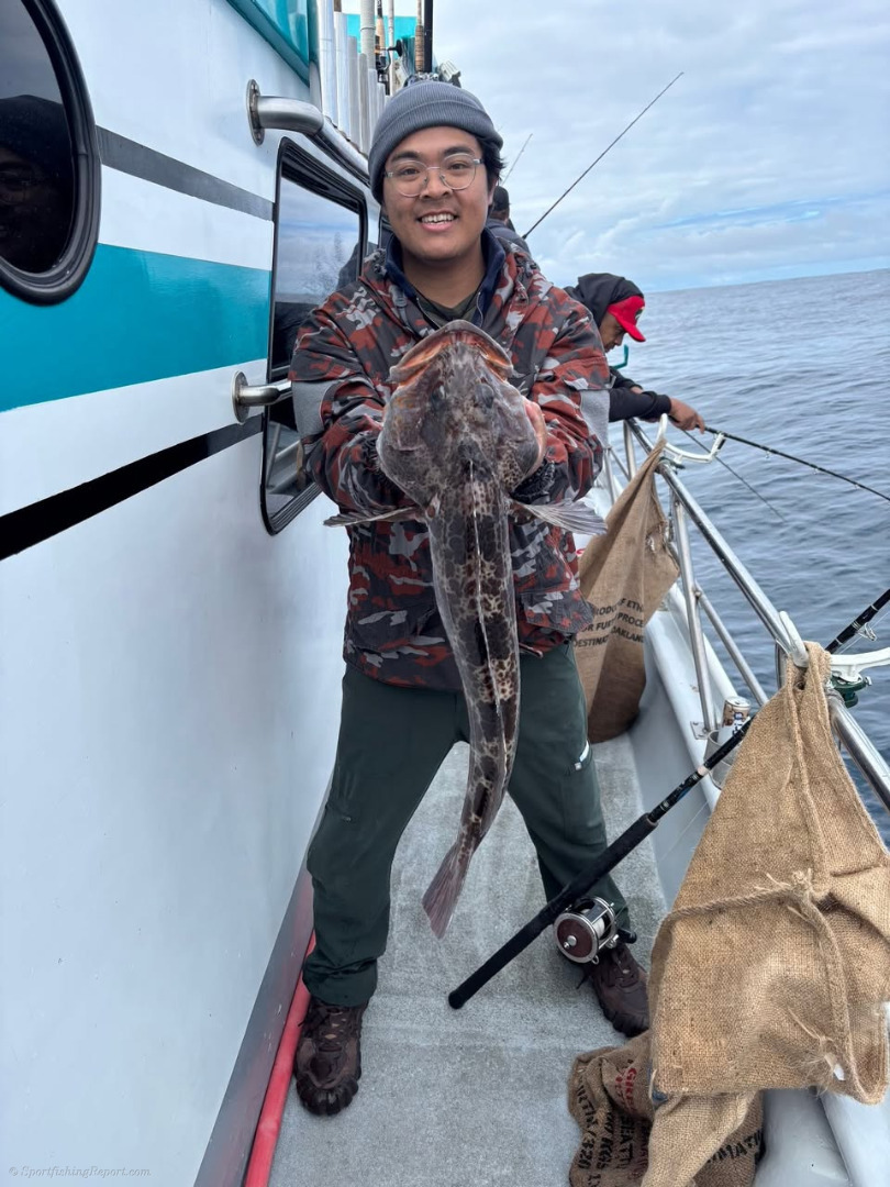 Fishing aboard the Sea Wolf was good today!
