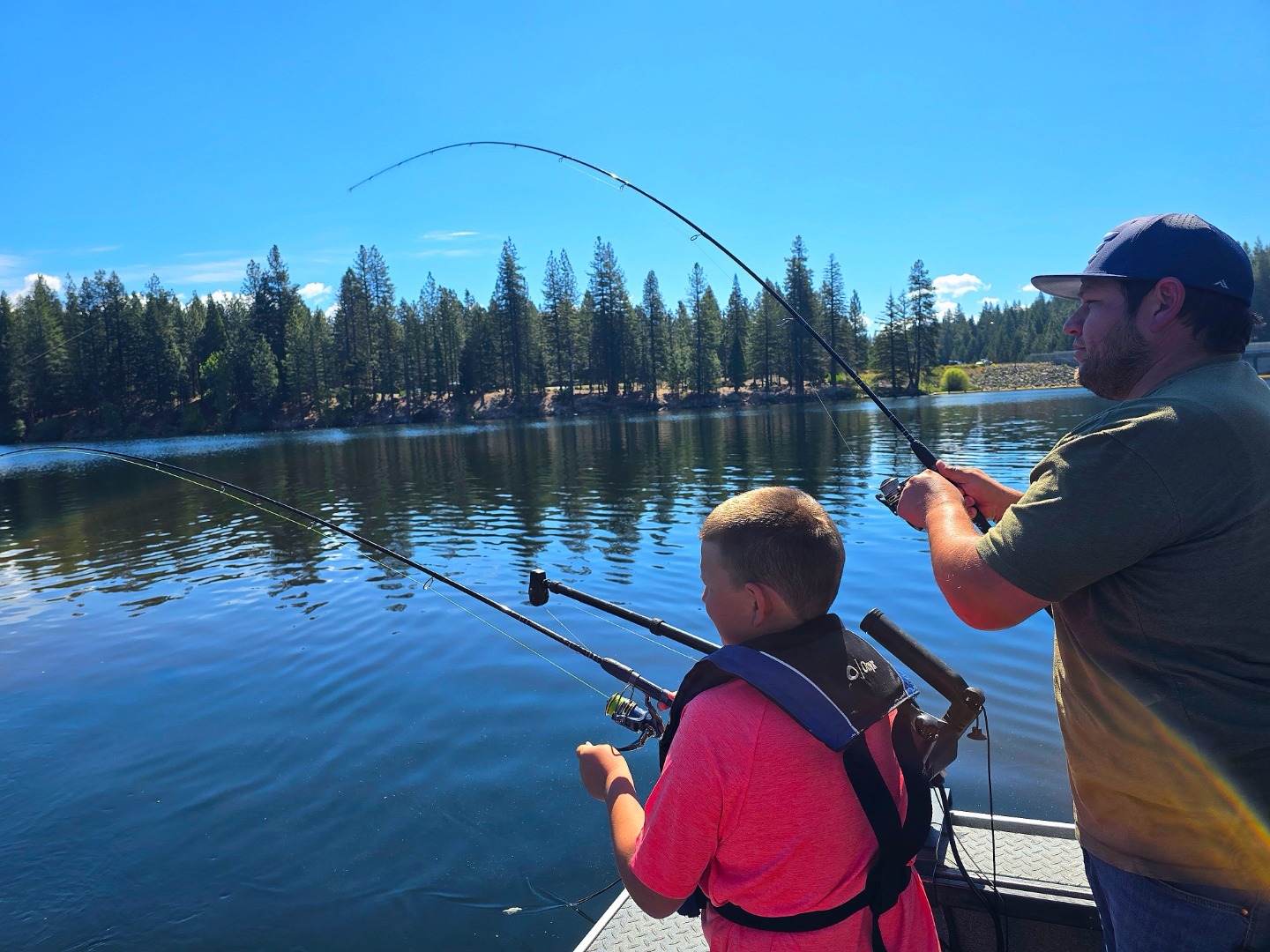 Lake Siskiyou Trout action has been red hot