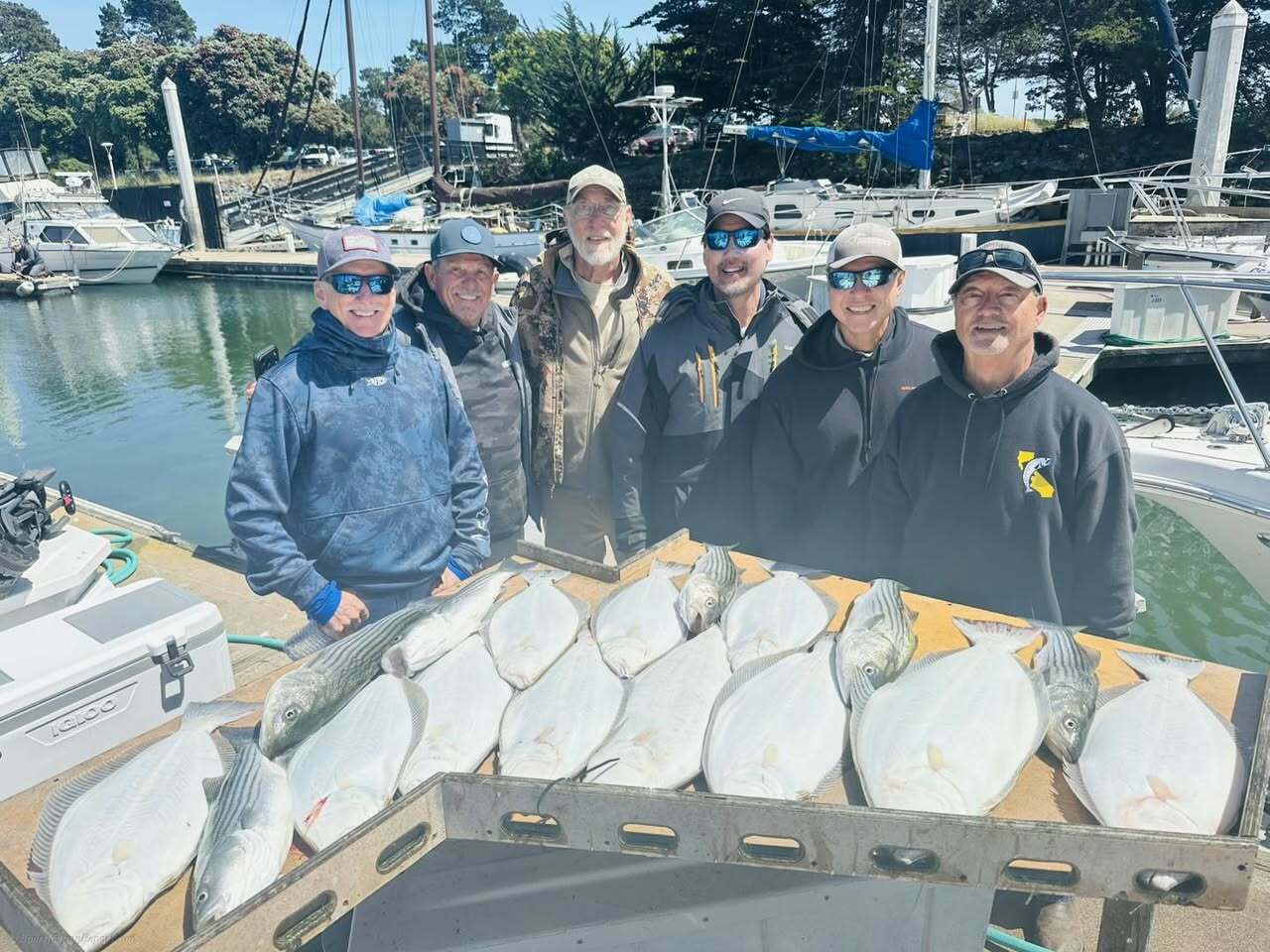An outstanding day of catching for today’s group
