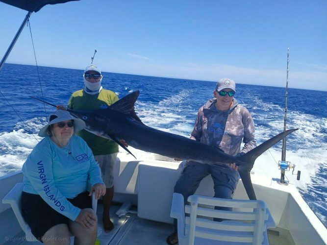 One 120 LB. Striped Marlin and One 25 LB. Dorado