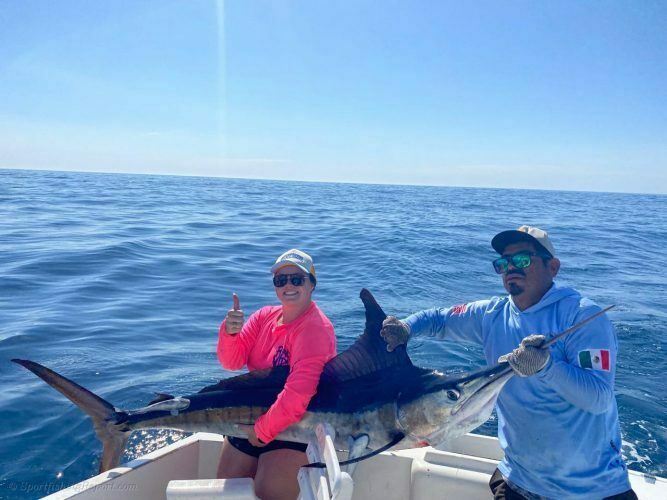  Two 110-120 LB. Striped Marlin and One 20 LB. Dorado