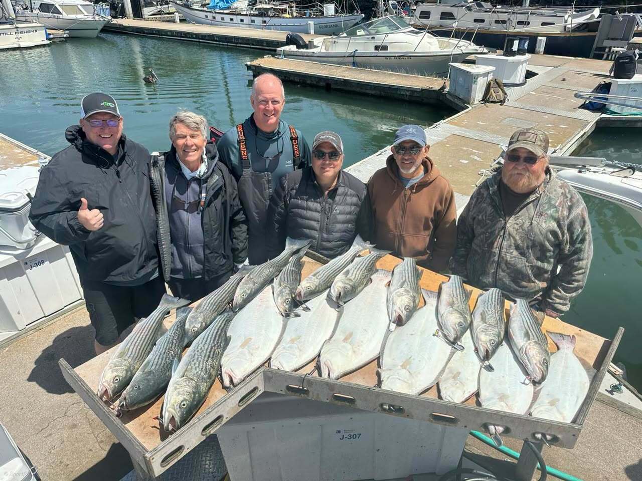 Awesome day of potluck fishing