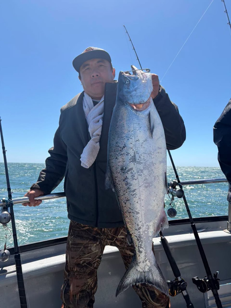 Salmon fishing continues to be excellent 