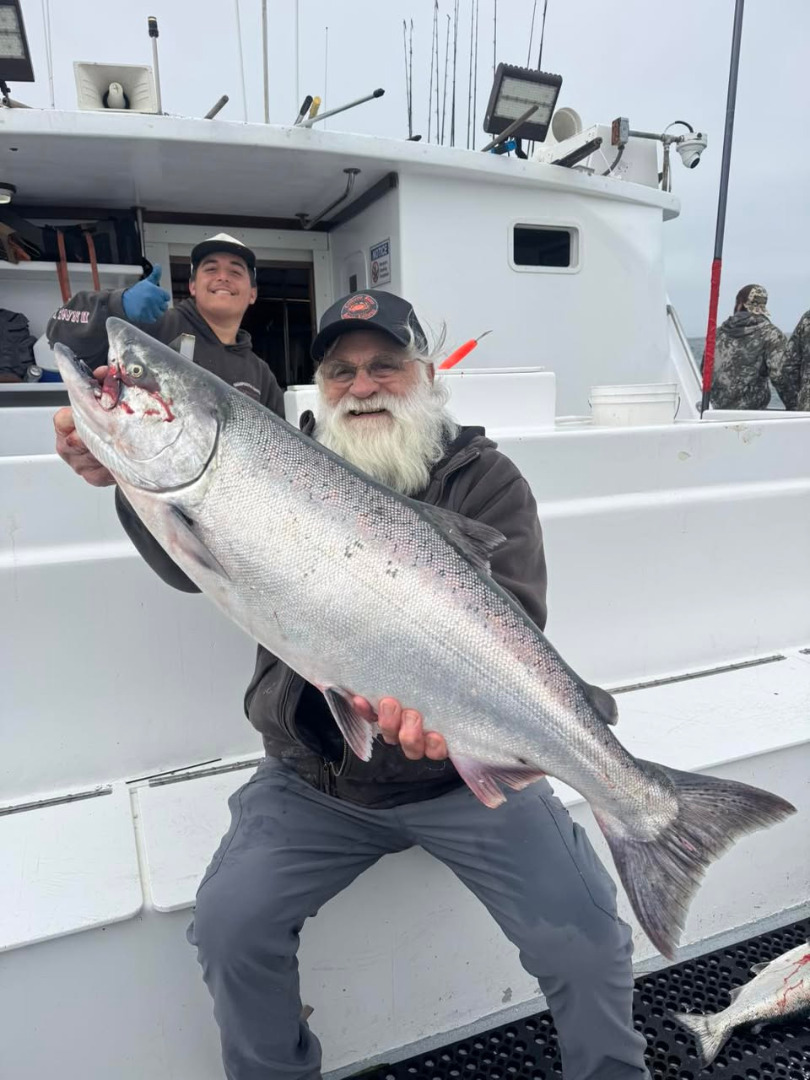  21 king salmon to 21 pounds