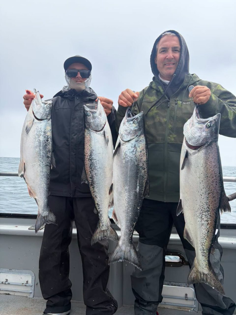 Fantastic salmon fishing