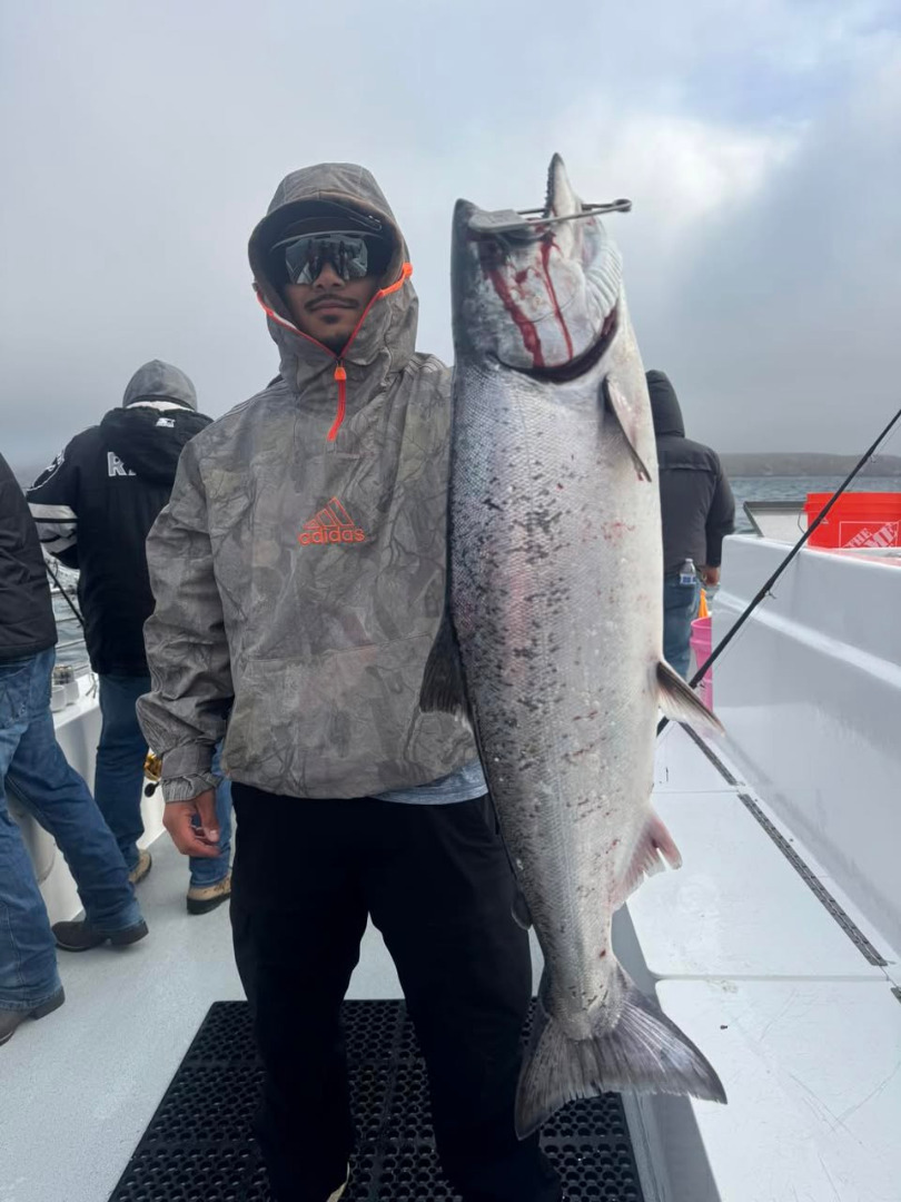 Another spectacular day on some big salmon
