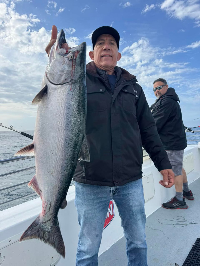 Nice weather but slower fishing today