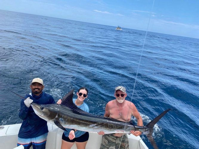 Striped Marlin Bite Was on Fire Today