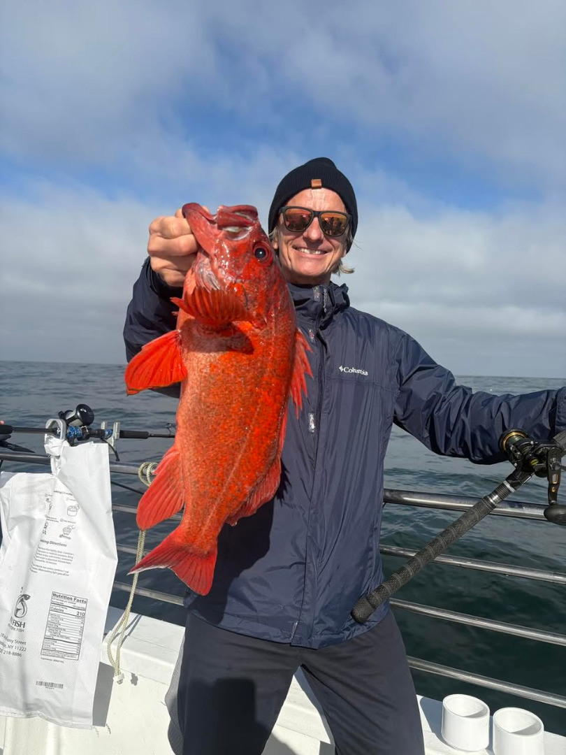 Back out on the water today on the southern rockfish grounds