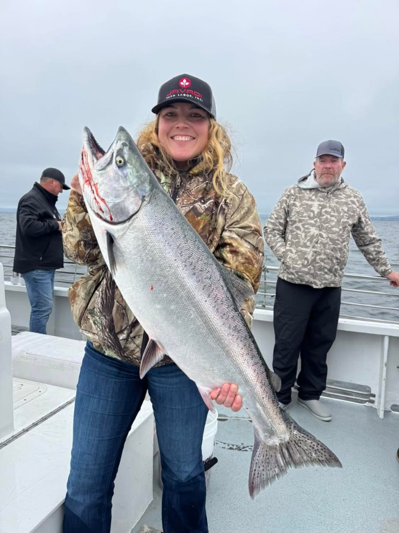 Good fishing at the islands and on the salmon grounds