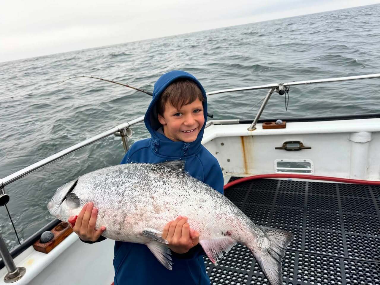 Tough pick on the salmon today