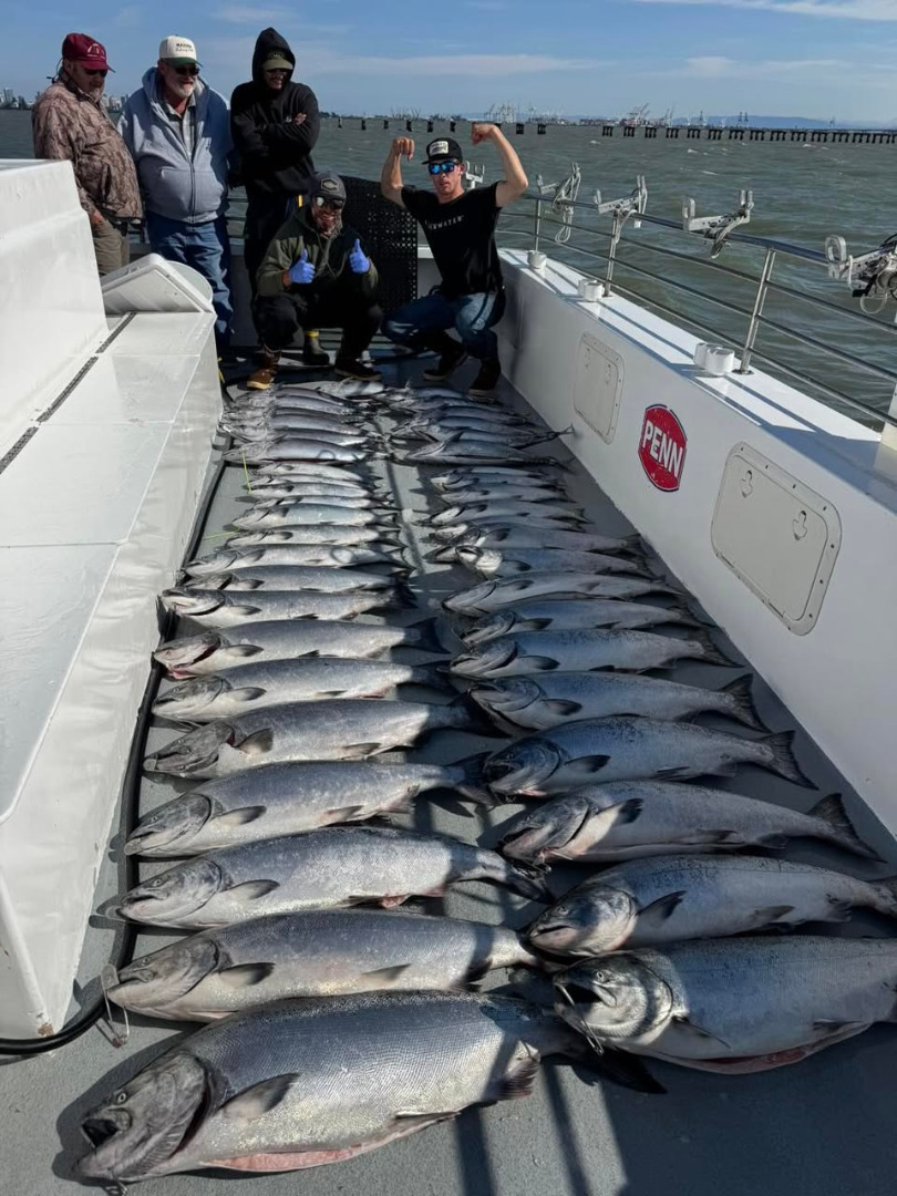 Awesome day of salmon fishing