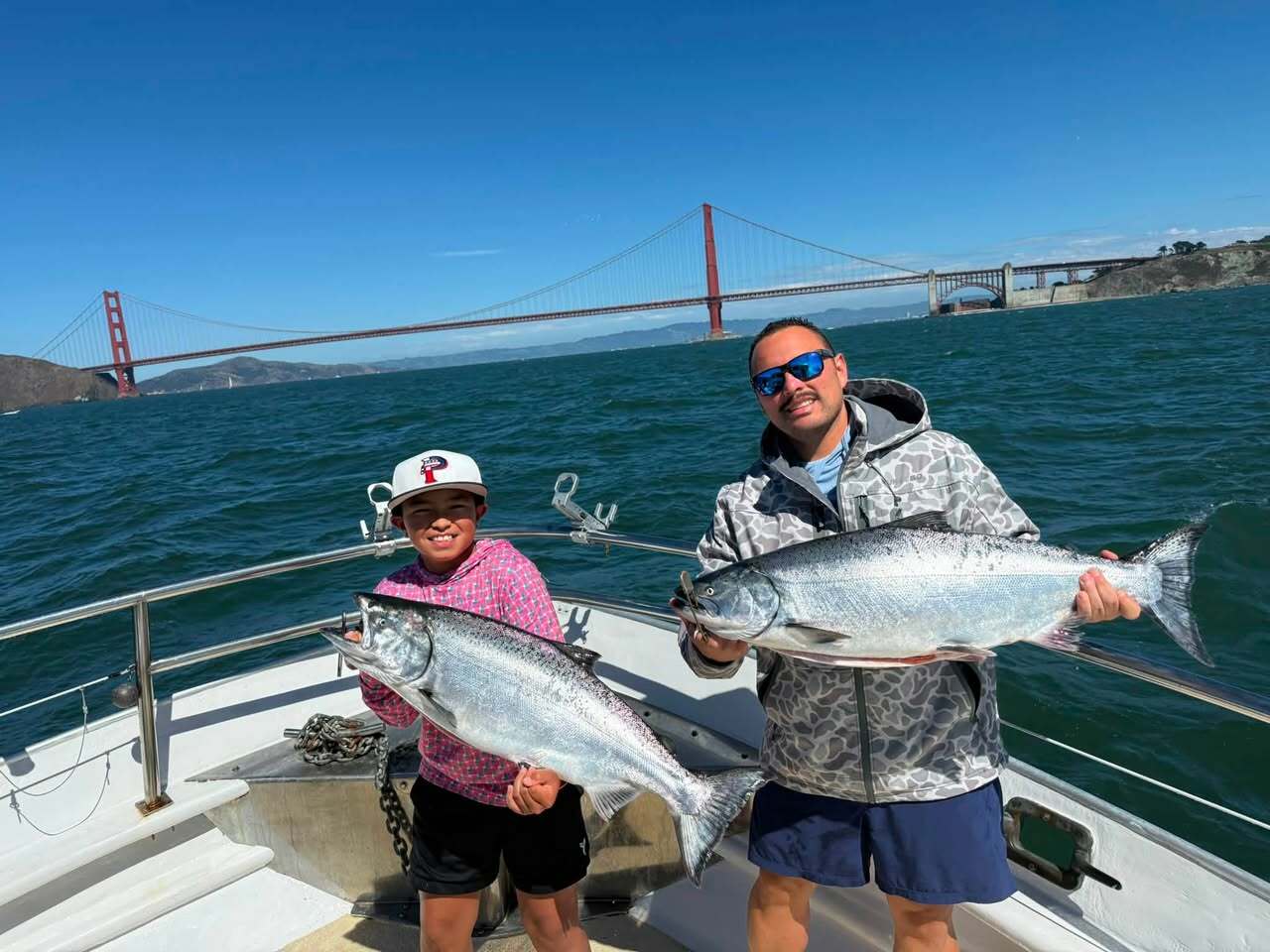 Another amazing day salmon fishing