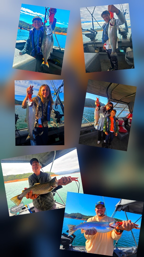 Fat September Trouting on Shasta Lake