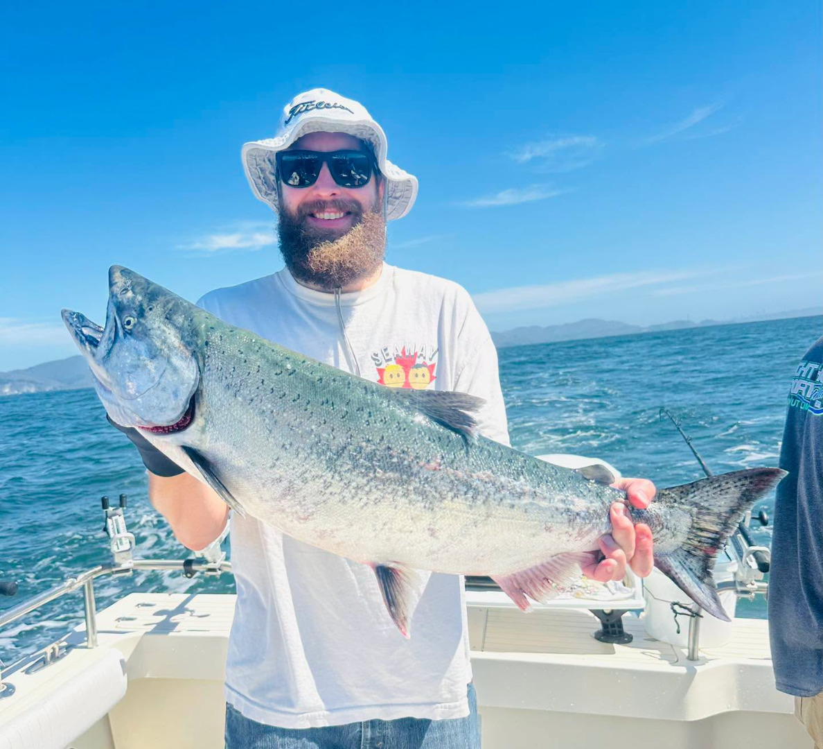 Made it back out with over a fisher per rod!!
