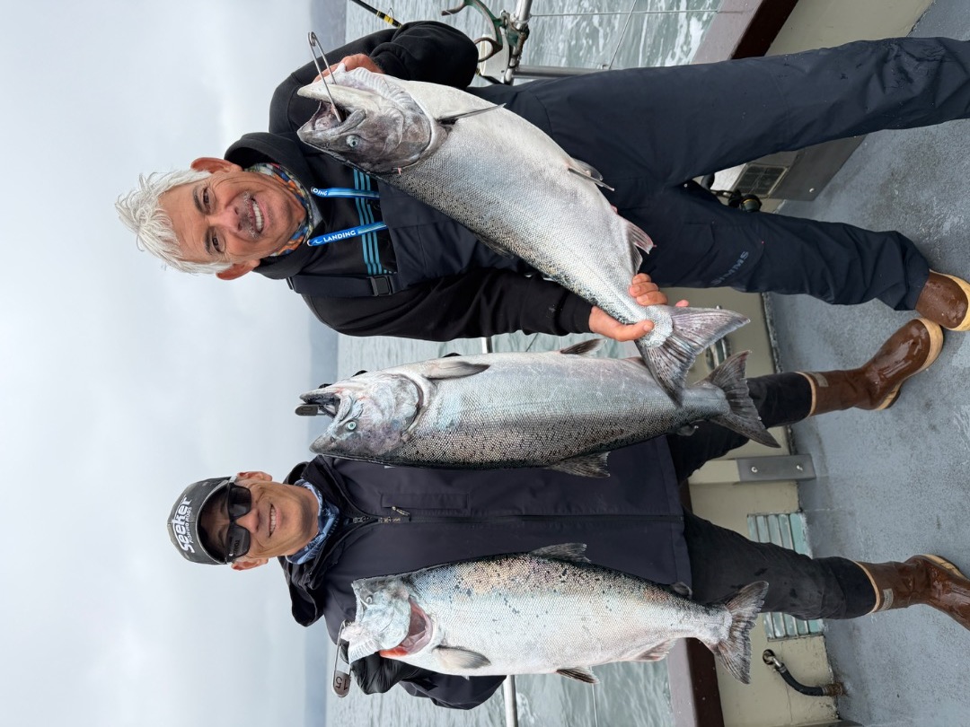 Solid September salmon fishing