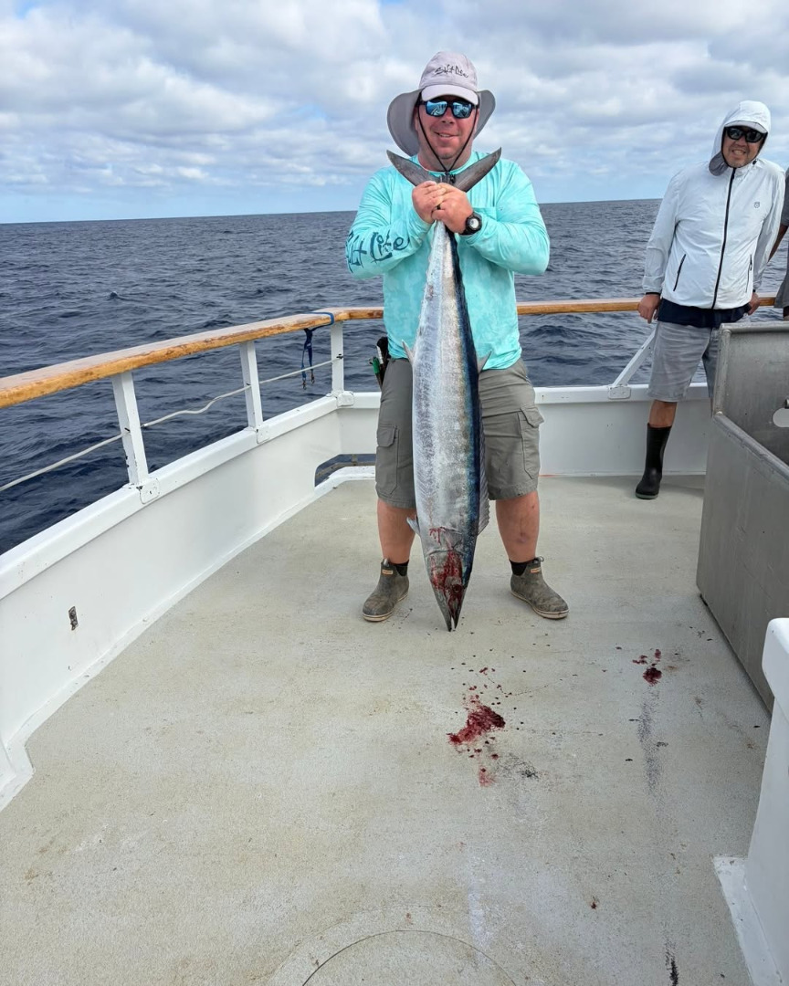 First wahoo of 2026 for the Ocean Odyssey!