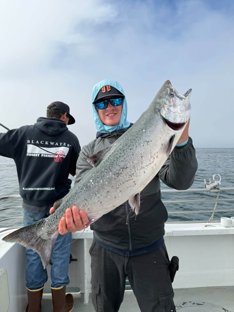 Salmon fishing was “solid” again today