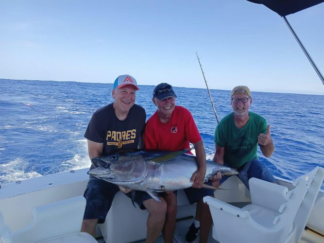 Yellowfin up to 130 lbs. 