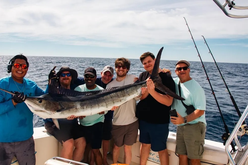 Hooked Up and Fighting Marlin!