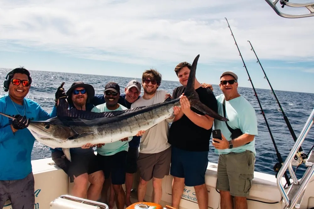 Marlin Catch Celebration!