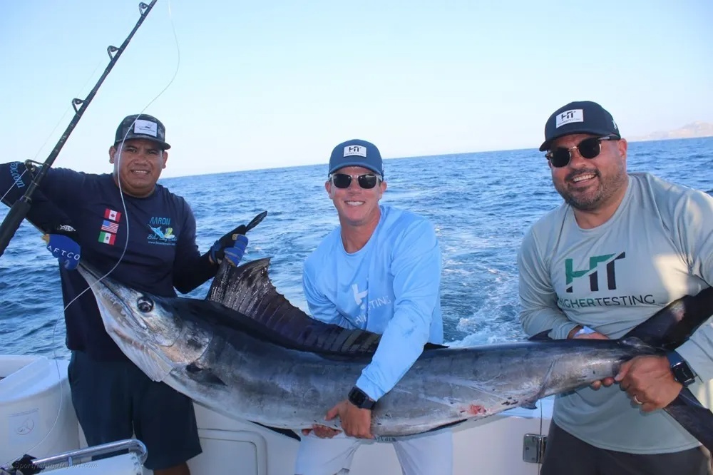 Striped Marlin Chaos on the Pacific!