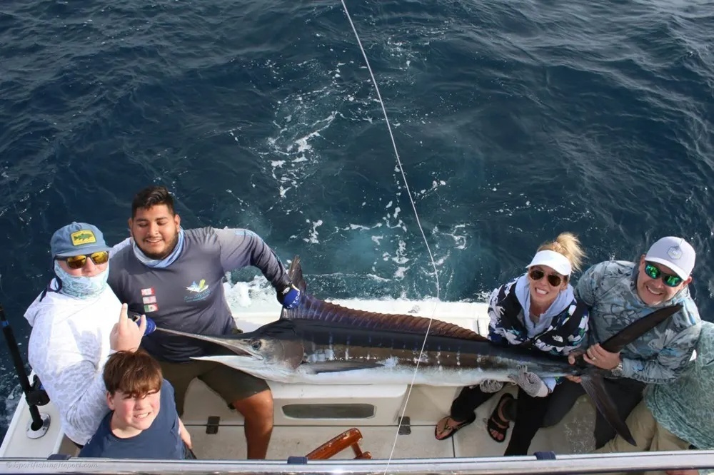 Five Marlin Hookups! What a Day!