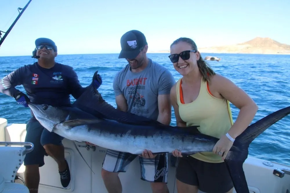 Marlin Pride Aboard Blue Sky Cabo