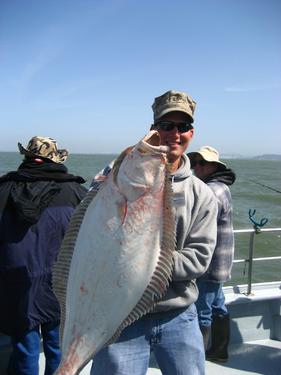 Halibut and Stripers on the C-Gull II