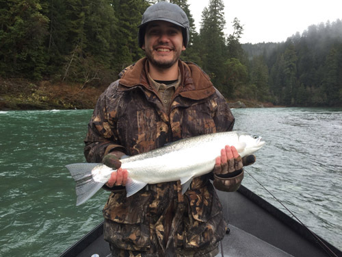 Steelhead make a showing on the Smith