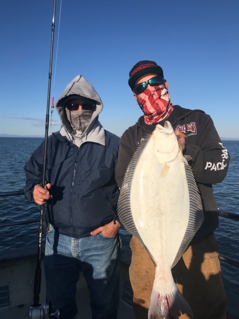 Halibut and Bass  in the bay