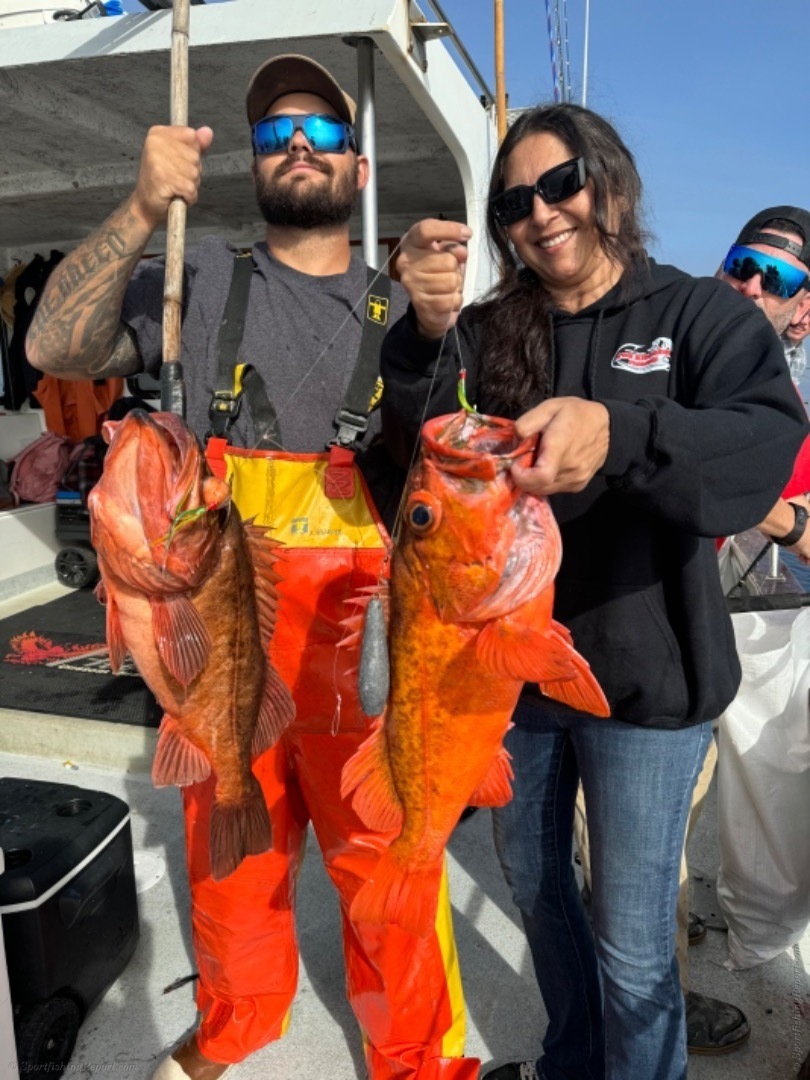 Deep water Lingcod and rockfish 